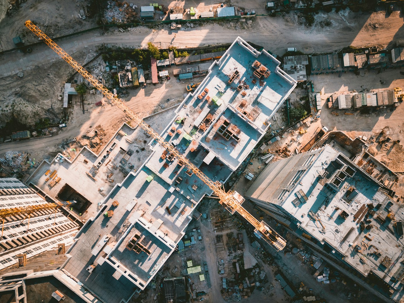 Illustrative construction site