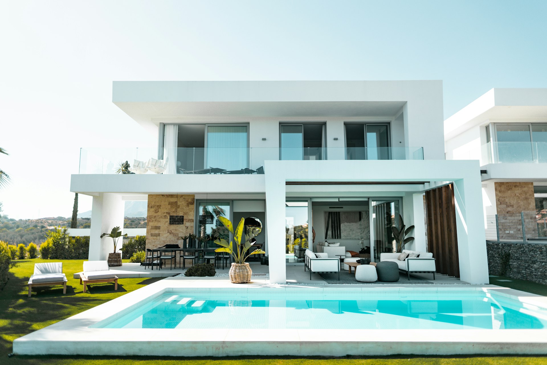 Illustrative modern residential architecture