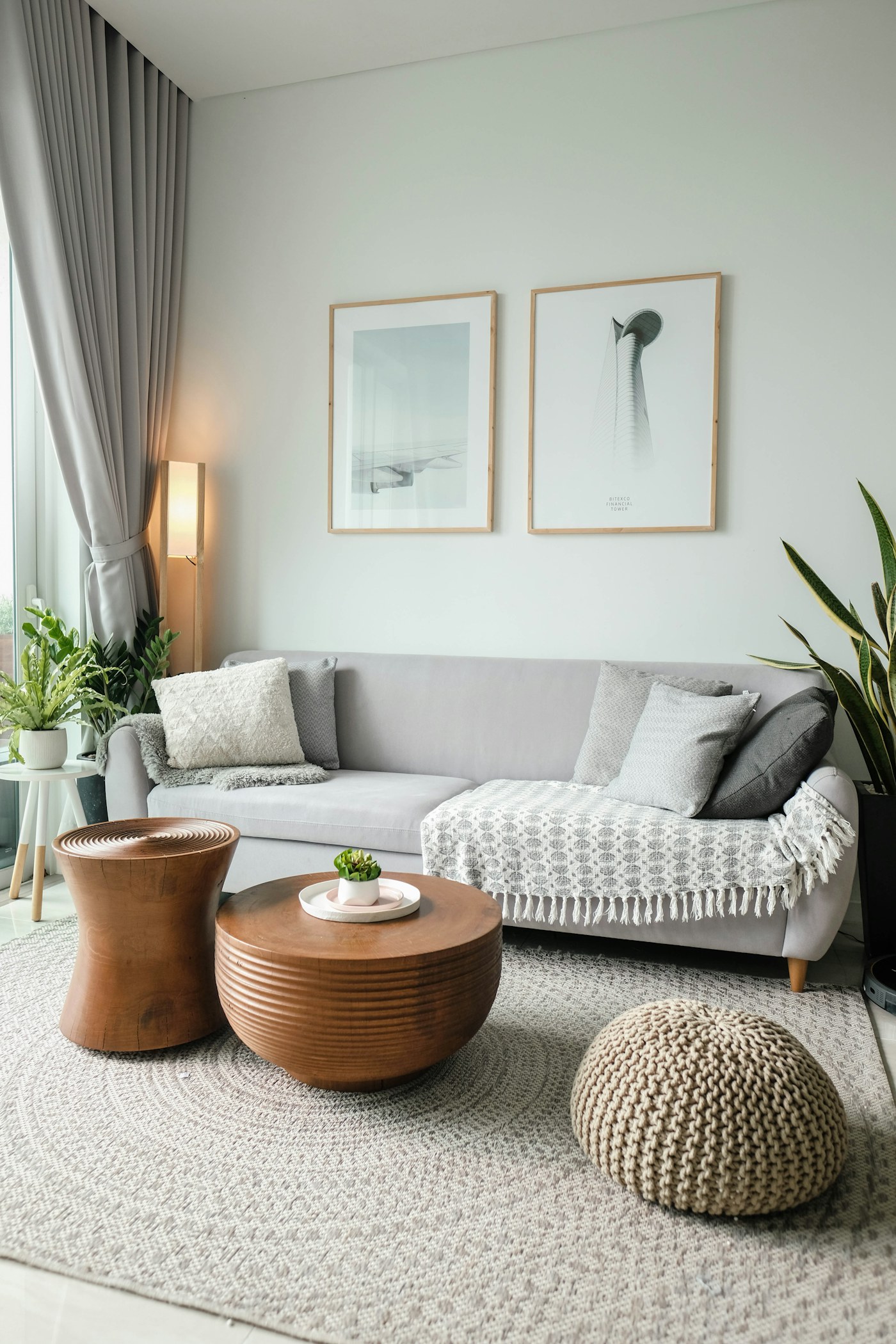 Illustrative living room interior